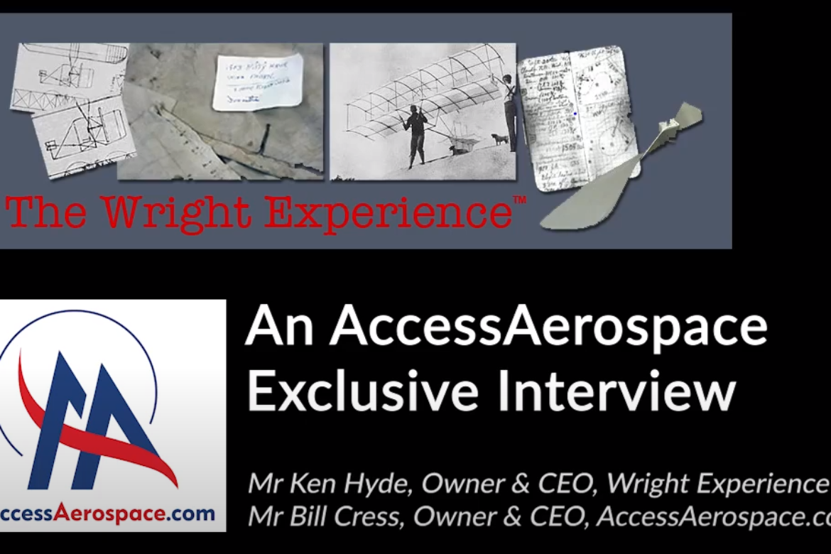 Transcript from AccessAerospace Video – “The Wright Brothers” by Ken Hyde of the Wright Experience – Getting to know Wilbur and Orville Wright